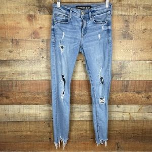 Express Jeans Ankle Leggings Mid Rise Women’s Size 2